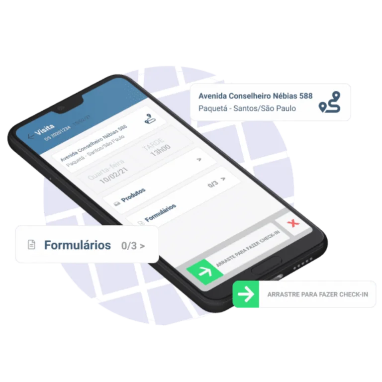 Controle de Visitas - tela 2