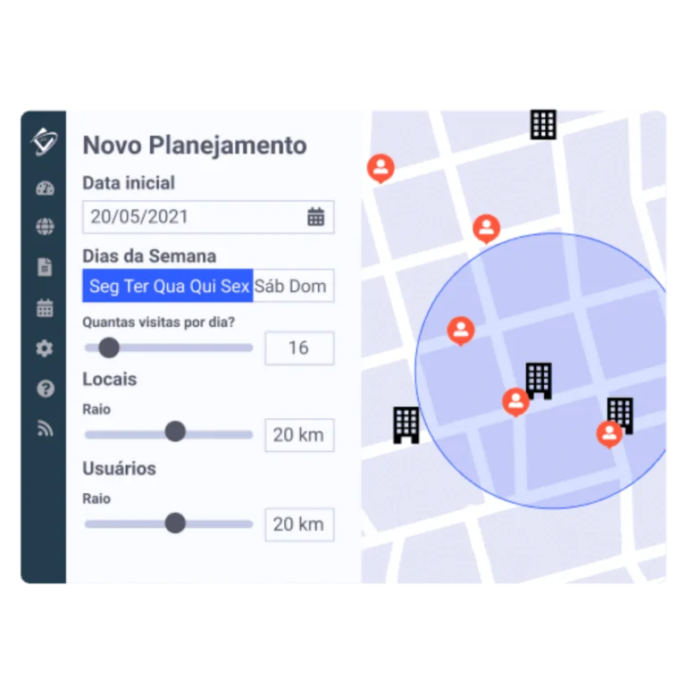 Roteirização - tela 3